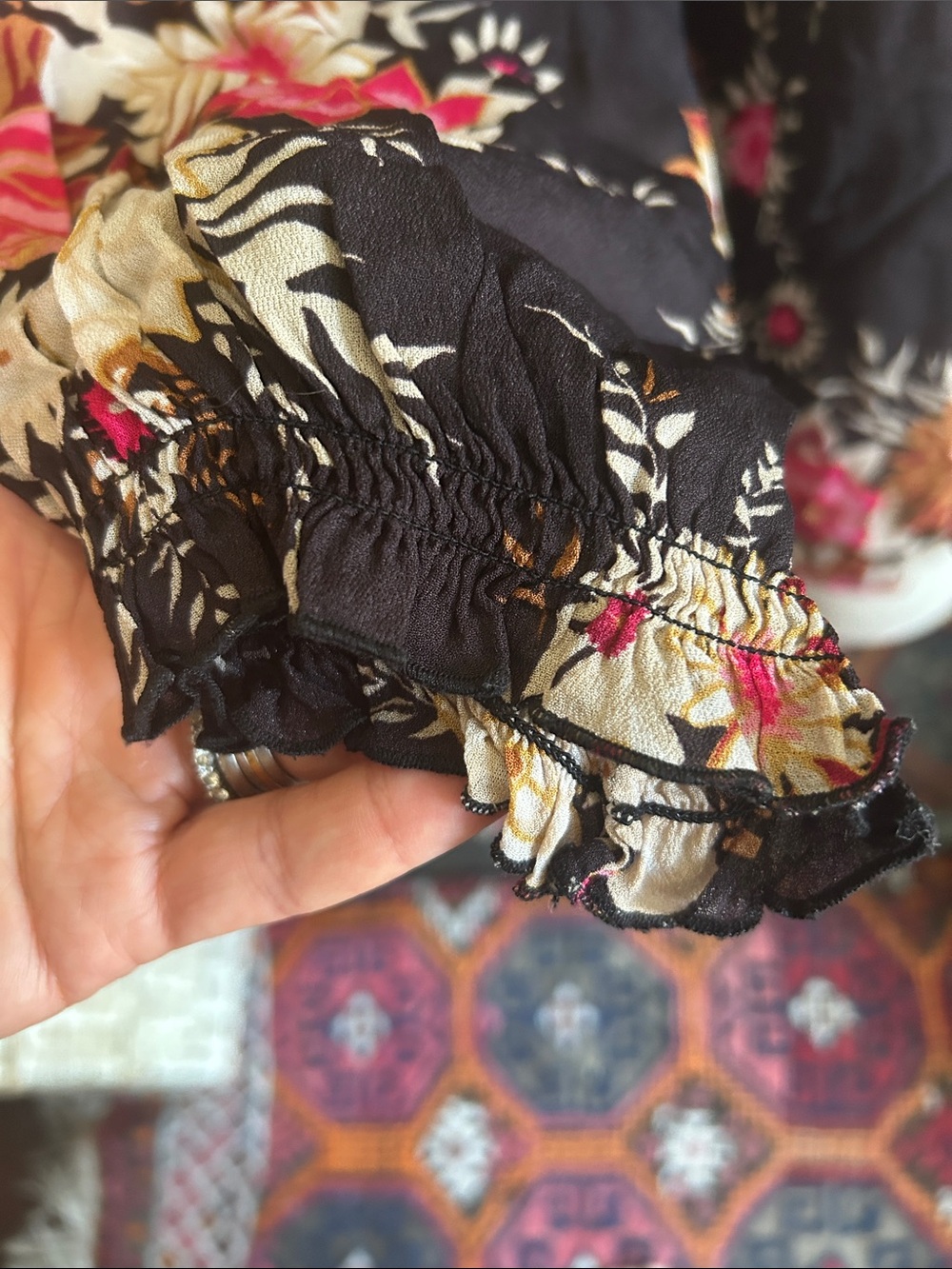 Spell original Jagger, black, blouse, medium - Picture 4 of 13